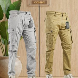 Premium Cargo Pants 2 Pcs Combo